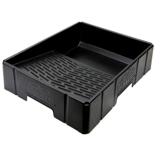Bennett Paint Tray Jumbo Size Contractor 16.5-in x 14-in Black