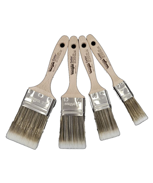 Corona Corbin red-gold nylon/polyester paint brush